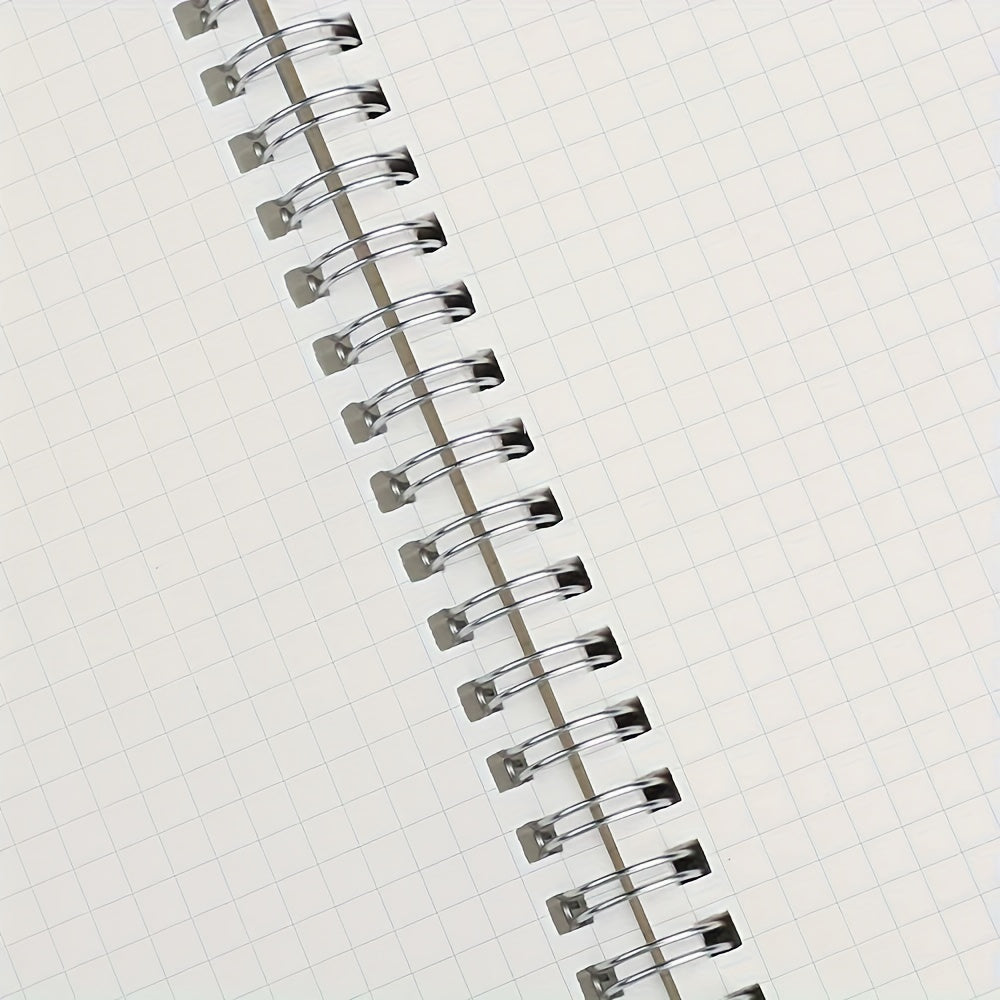 Spiral Graph Notebooks A5 160 Pages Thicken Graph Paper
