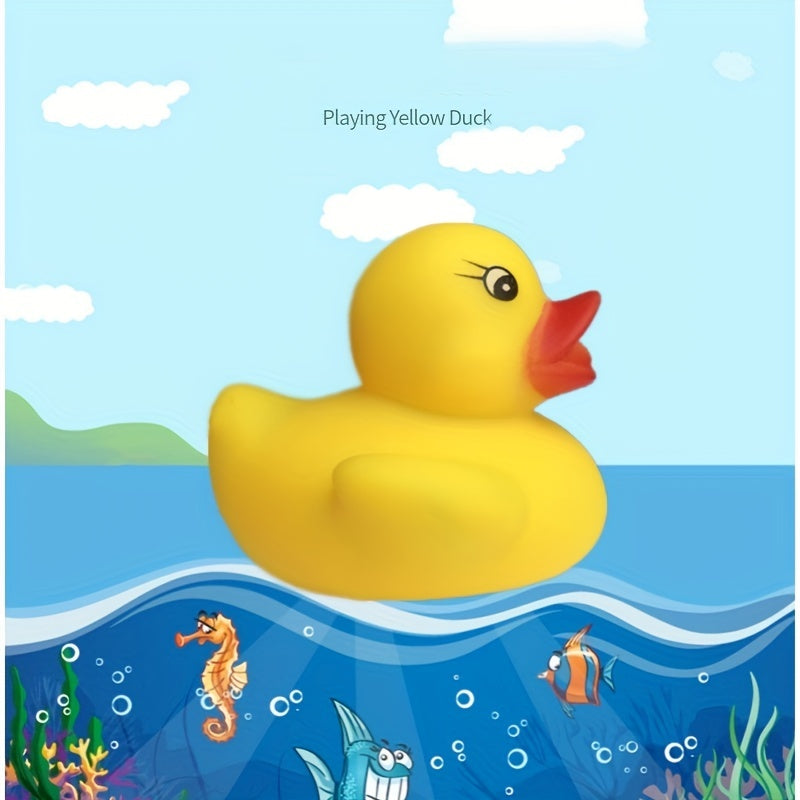 50pcs Baby Duck Bath Play Water Toys for Kids