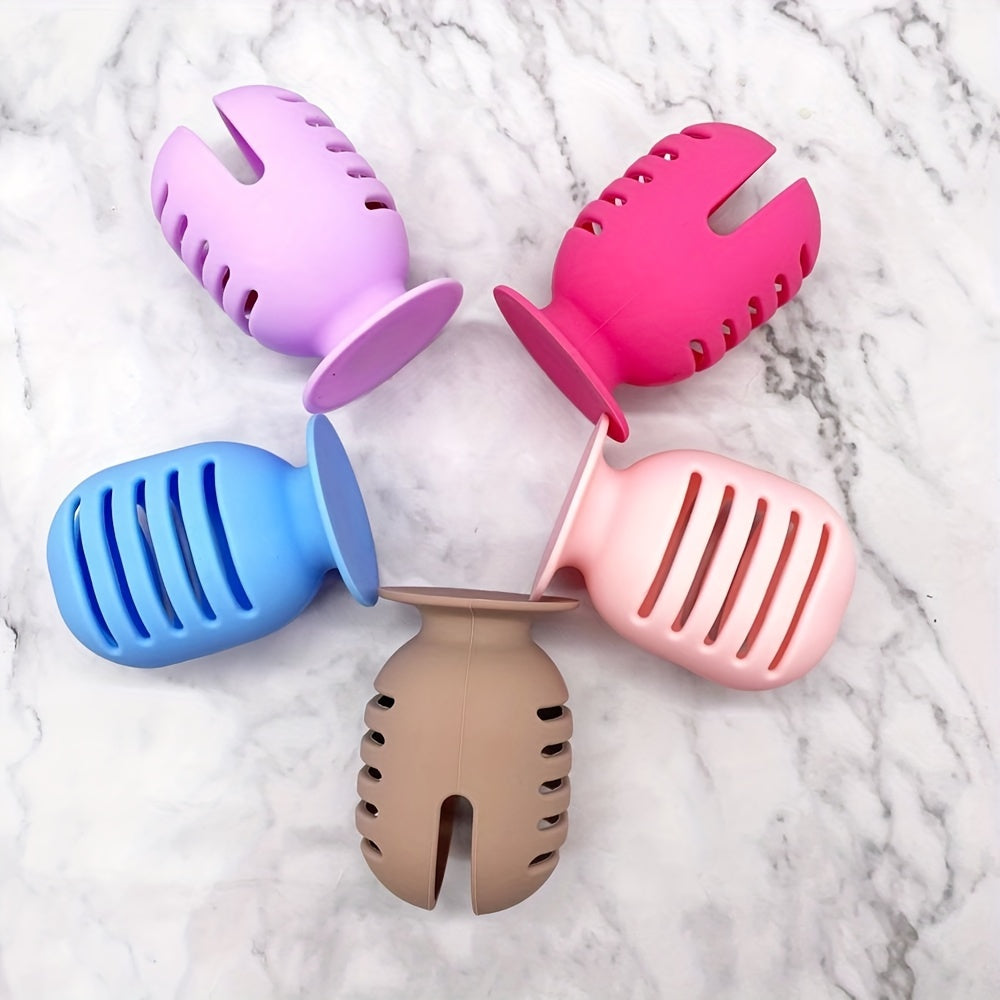 Silicone Makeup Sponge Holder Shatterproof Travel Case