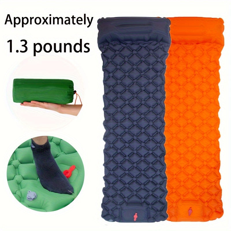 Inflatable Pad Lightweight Footstep Air Mattresses For Camping