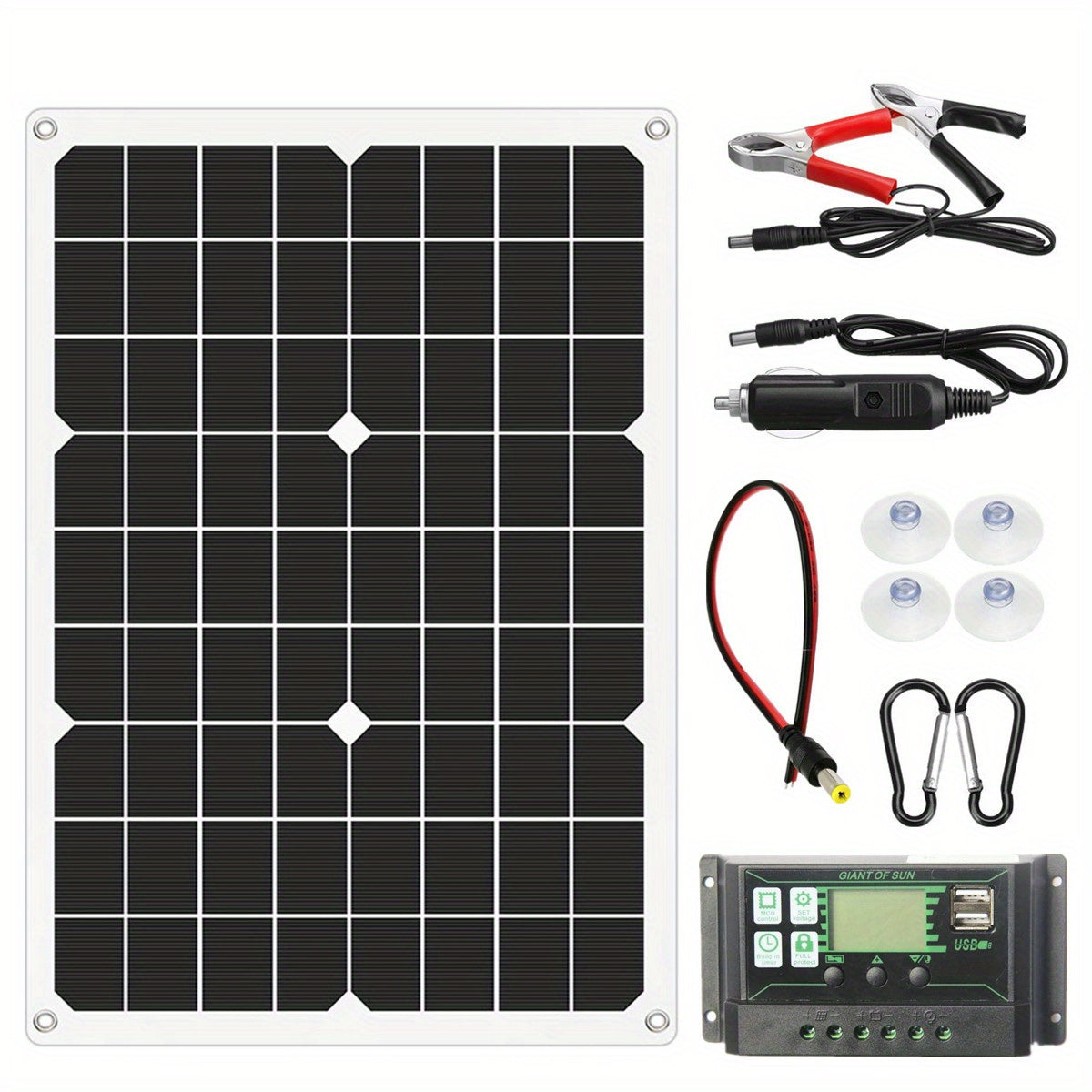 1pc Solar Panel for Charging Phone, RV Anywhere
