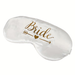 Soft Pink Bridal Sleep Mask for Bridesmaid