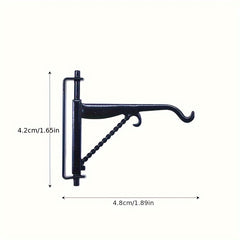 4 Mini Alloy Hooks for Fairy Garden Scene DIY