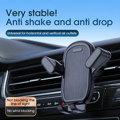 Car Mobile Phone Holder Hook Air Outlet Fixed Automotive Supplies