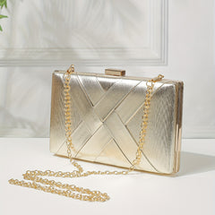 Braided Clutch Wallet Evening Bag For Party Wedding