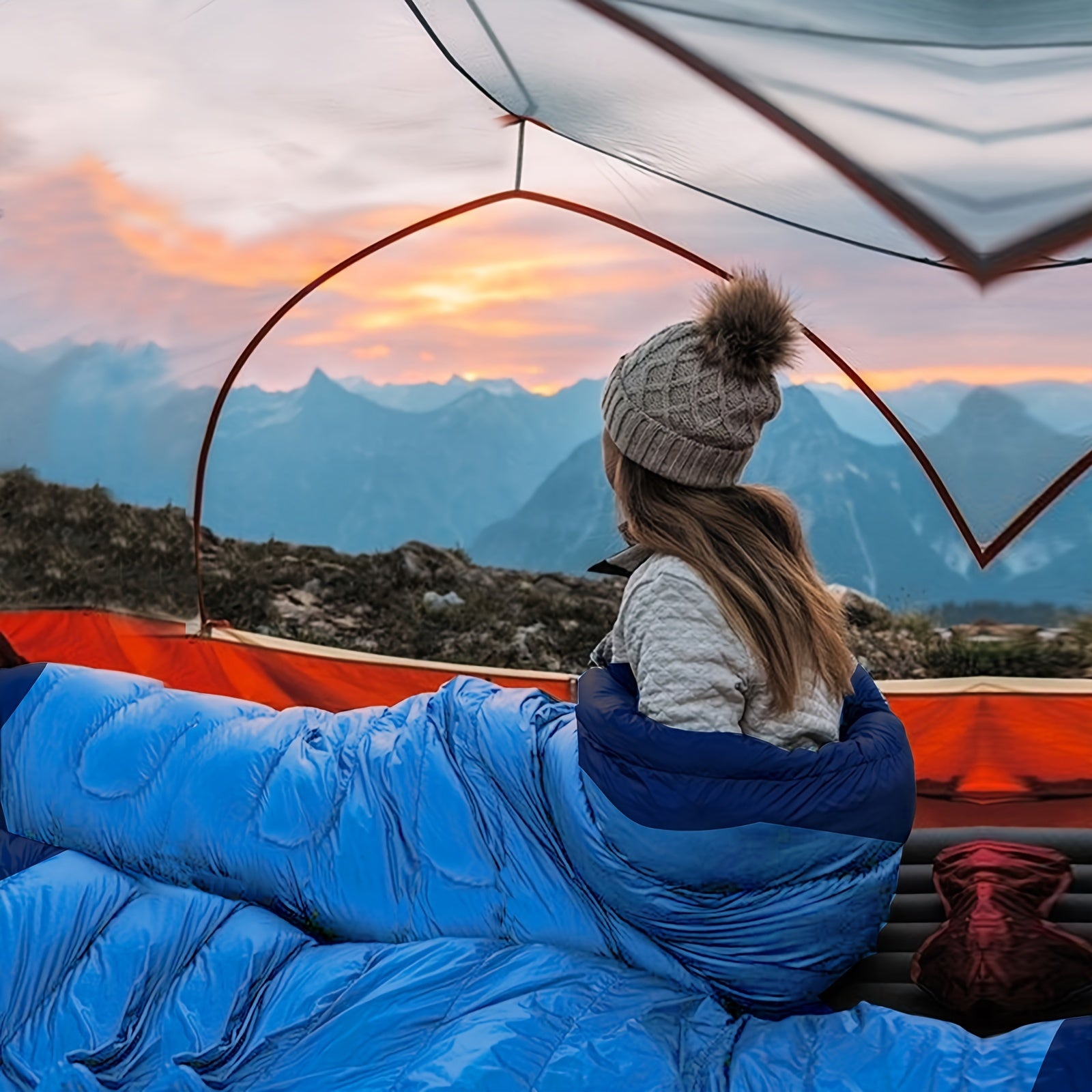 Lightweight Waterproof Sleeping Bag for Outdoor Camping
