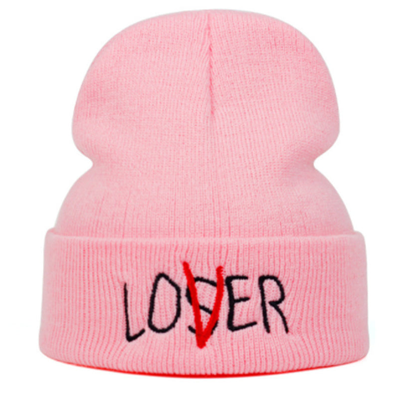 Sports Embroidered Knit Hat