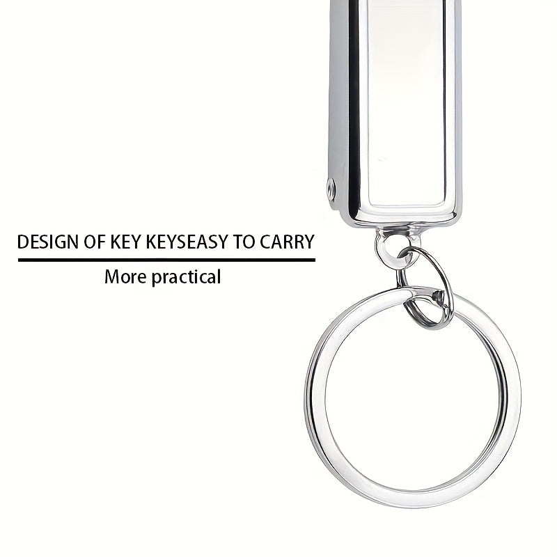 Stainless Steel Nail Clippers with Nail File - Durable Manicure Tool