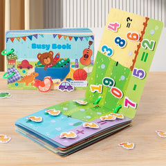 Preschool Reusable Sticker Books - Quiet & Busy Educational Toys
