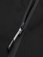 Men's Letter Print Zipper Lightweight Hooded Jacket