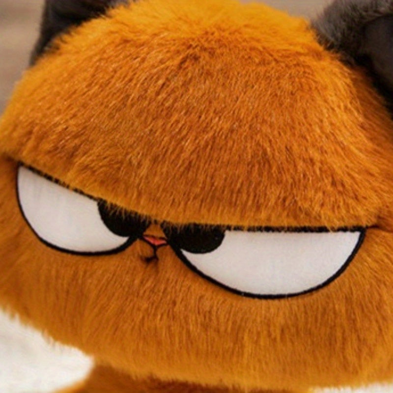 Extra Large Fluffy Plush Cat Stuffed Animal - Brown/Orange/Gray