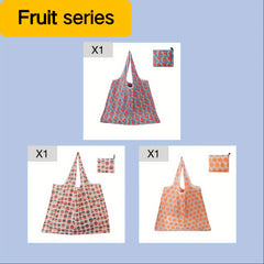 3Pcs Grocery Bag Large Capacity Folding Shopping Handbag