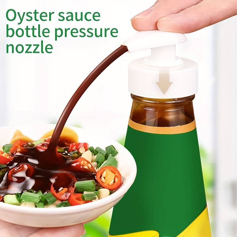 Oyster Bottle Pump Head Quantitative Press Type for Kitchen Sauce