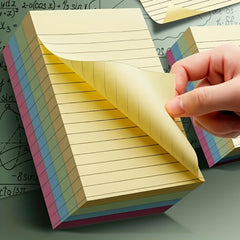 Japanese Style Large Sticky Notes, Horizontal Lines, Student Study Aid