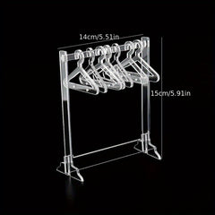 Earrings Stand Organizer Acrylic Hanger Shape Jewelry Display Holder