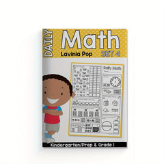 Daily Math Set for Kindergarten Prep - 4 Sets