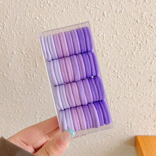 36pcs Girls Hair Tie Rope Ring Accessories