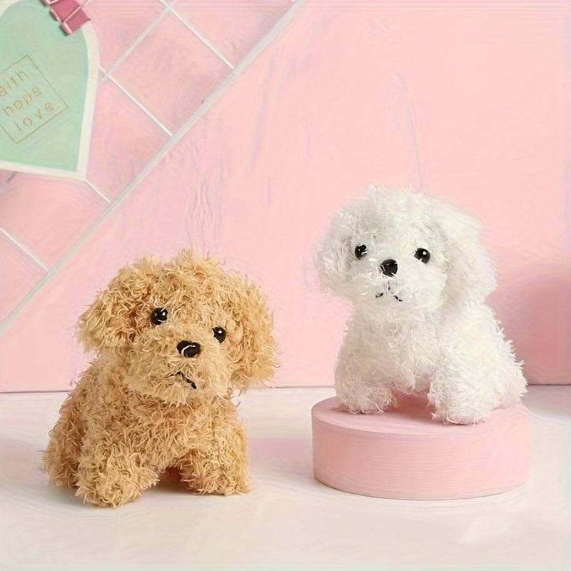 Simulation Dog Plush Toy Puppy Doll Teddy Dog Doll Cloth Doll Wedding