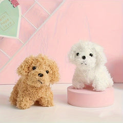 Simulation Dog Plush Toy Puppy Doll Teddy Dog Doll Cloth Doll Wedding