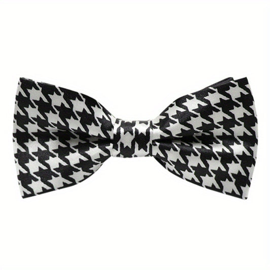 Kids Striped Bear Bow Tie Suit Dress Tie For Boys