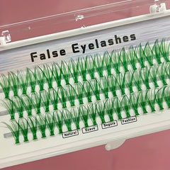 Colorful Lash Clusters 180 Pcs 12mm 30D Curl DIY Eyelash Extensions