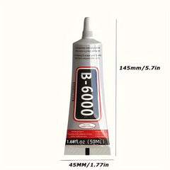 B6000 Jewelry Rhinestone Transparent Glue Precision Tip Craft Adhesive Glue