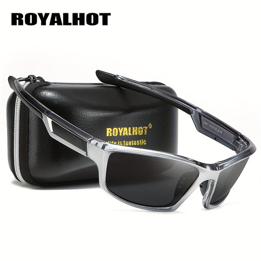 RoyalHot Men Polarized Sports Sunglasses for Traveling Outdoor Activities