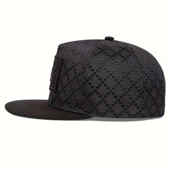 Men's CA Letter Hip Hop Hat Adjustable Sun Hat Baseball Cap