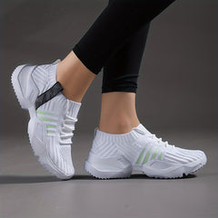 Women's Outdoor Running Shoes Lace up Casual Sports Sneakers