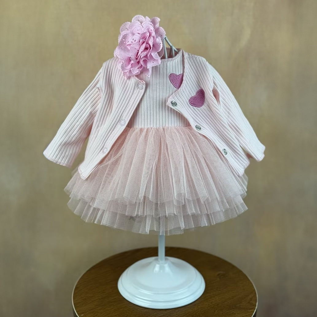 3-Piece Newborn Baby Doll Clothing Suit