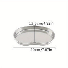 Stainless Steel Kidney Shaped Disinfection Tray