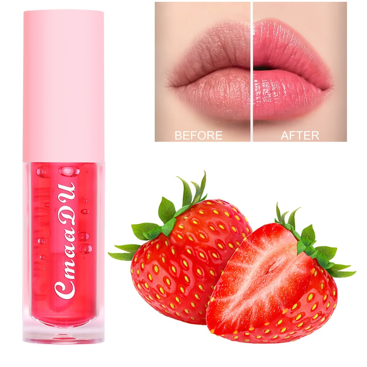 Fruity Lip Glaze Moisturizing Lipstick Long Lasting Lip Balm For Women