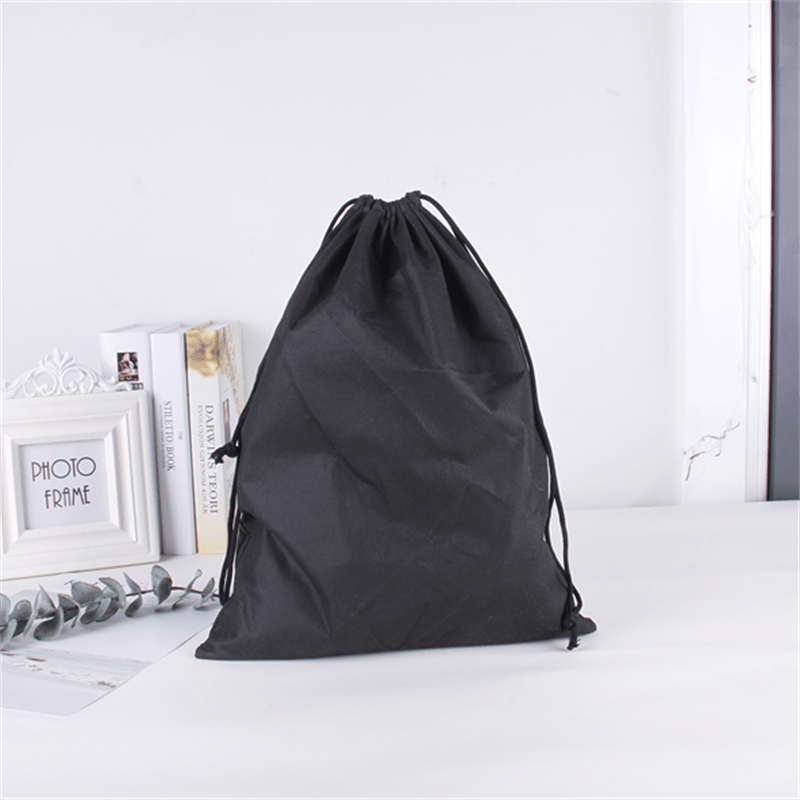 Portable Shoes Bag Travel Storage Pouch Drawstring Dust Bags Non Woven Fabric