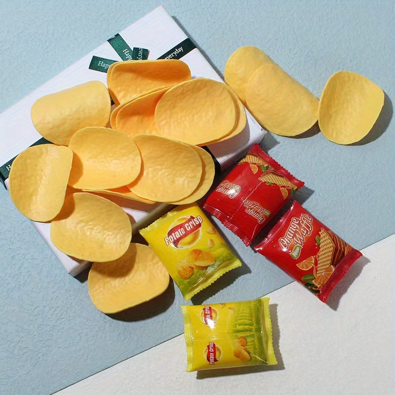 DIY Potato Chip Simulation Game Mini Accessories