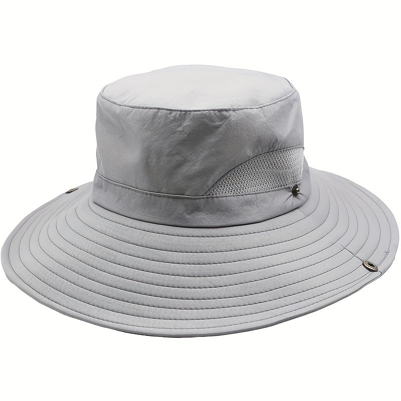 Men's Summer Mountaineering Fishing Sun Protection Bucket Hat