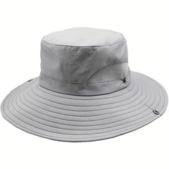 Men's Summer Mountaineering Fishing Sun Protection Bucket Hat
