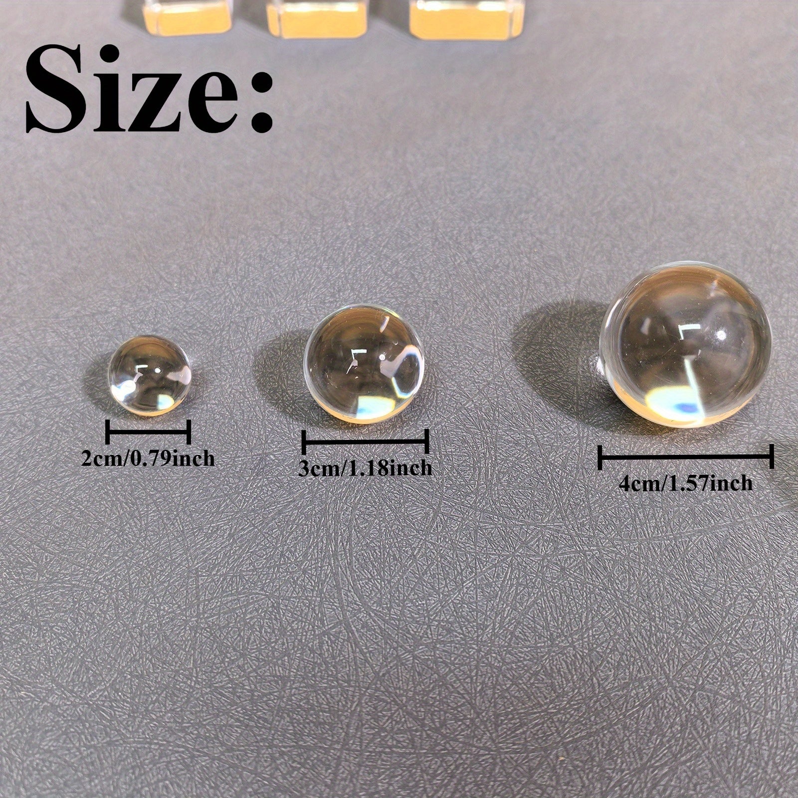 Reflective Crystal Ball for Photography Prop