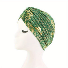Boho Floral Head Scarf Cap Chemo Hats