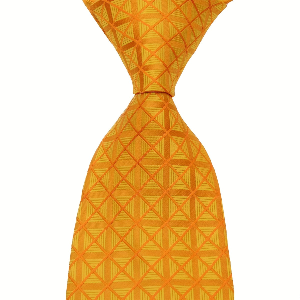 Men's Jacquard Plaid Classic Necktie