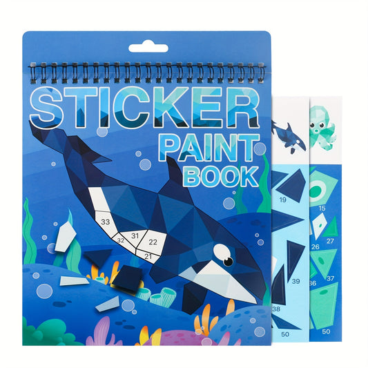 Halloween Christmas Stickers Book Crafts Paint Books Birthday Party Favor