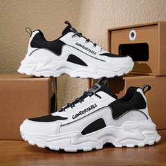 Men's Breathable Chunky Sneakers for Jogging Gym