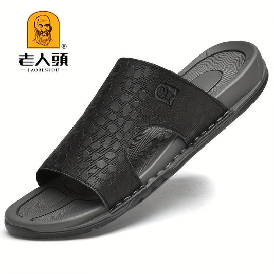 Laorentou Men's Lightweight Slip On Sandals - Spring & Summer