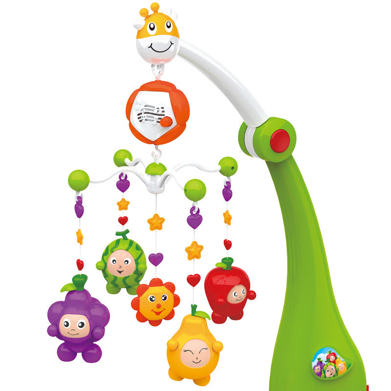Newborn Crib Bell Rotatable Bedside Rattle Toy