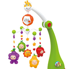 Newborn Crib Bell Rotatable Bedside Rattle Toy