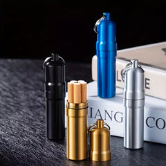 Waterproof Metal Cigarette Storage Case Smell Proof Tobacco Jar