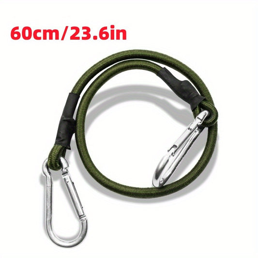 Heavy Duty Elastic Storage Rope with Buckle for Camping Luggage