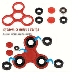 Top Finger Spinner Set of 5 Toy ADHD Spinner Finger Spinner