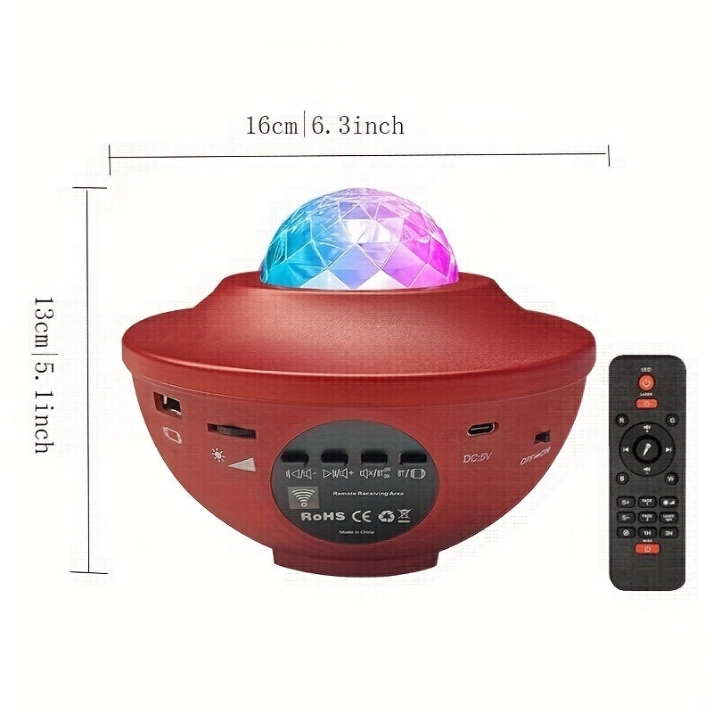 Starlight Projector 3 In 1 Starry Night Light With Music & Remote