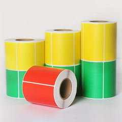 Colorful Thermal Paper Adhesive Label Stickers 1000 Sheets
