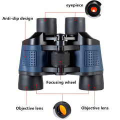 Portable HD Binoculars for Travel Camping Hiking